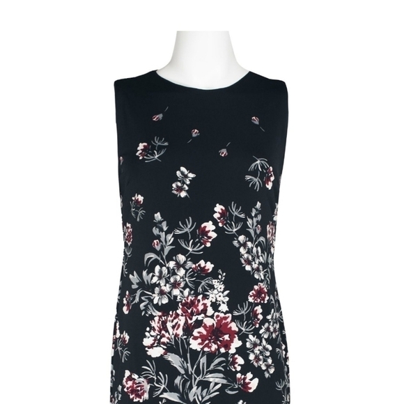 NWOT White House Black Market Sleeveless Floral Dress Size XSMALL - Picture 2 of 11